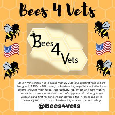 Here's a way, both the anchor and the pixie dust, to save and help Veterans and bees at the same time.