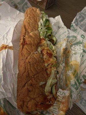 Meatball marinara footlong