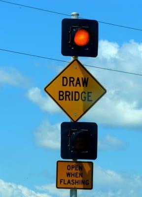 Bridge is drawn when flashing!