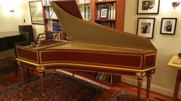 John's French double harpsichord!