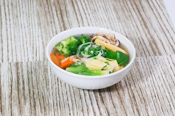 Vegetable pho Vegan available please ask or state it