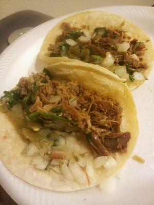 Carnitas taco