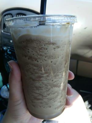 20 OZ Blended Snickers, No Whip. Yum!!!