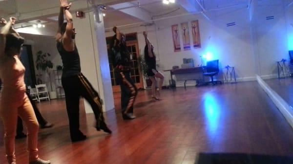 Jazz class rehersal