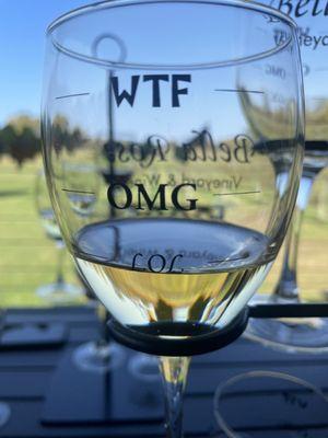 Wine glass humor