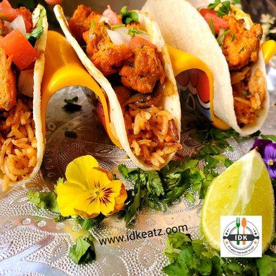 Butter Chicken Tacos
Delivery + Take-Out + Catering