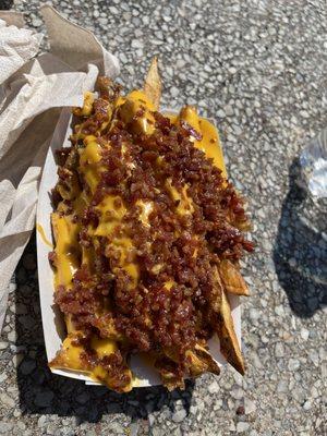 Cheesy bacon  fries