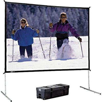 Fast fold projection screen