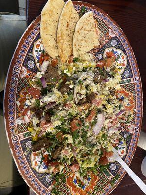 Beef and Lamb Gyro Platter