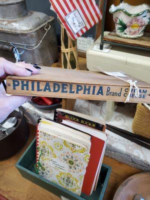 Vintage Philly Cream Cheese box