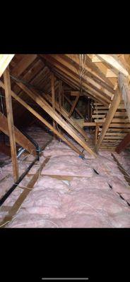 Attic insualtion