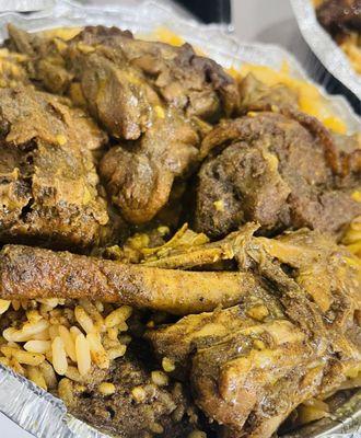 Curry Chicken with Rice&Oxtail with Rice and Peas yumooooo