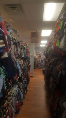 Nice selection of clothes, shoes, toys, & other items for children