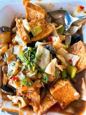 Red braised tofu