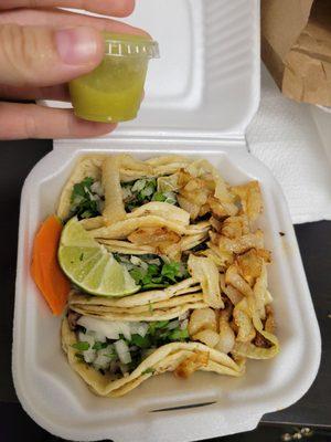 Carne asada tacos