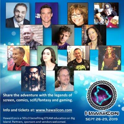 HawaiiCon 2019 celebrity guests