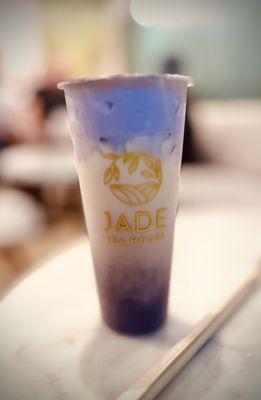 8. Taro Milk w/ Ube Cream