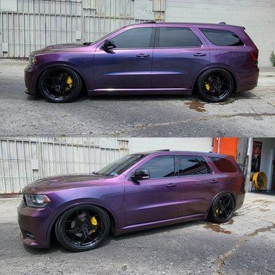 DODGE DURANGO ON 22X10.5 F25 WHEELS