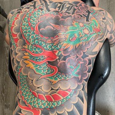 Dragon backpiece!