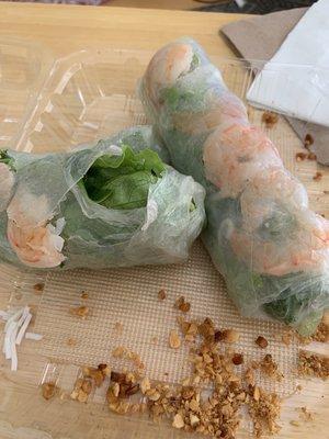 Shrimp rolls