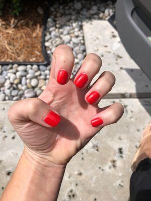 Gel manicure 30$