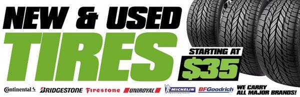 Great prices on tires