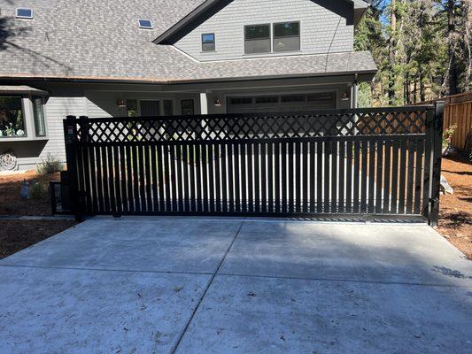 New Sliding Automatic Driveway Gate