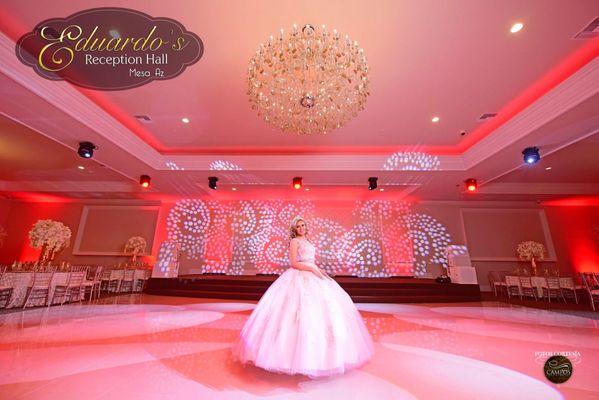 Event and Venue for Quinceañeras, weddings as well as other planning and organizing of Social and Business/Corporate Events