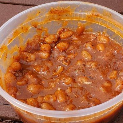 Smokey yummy baked beans!