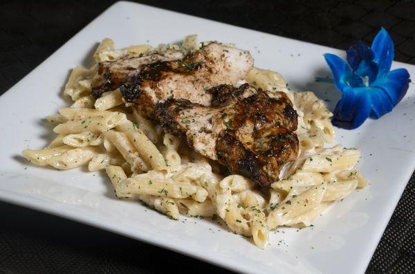 Jerk Chicken Alfredo