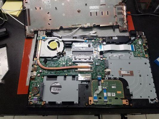 Laptop Hard Drive Replacement.