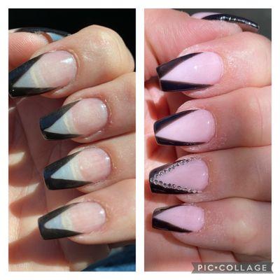 Left: Lien's nail  Right: The fix done elsewhere