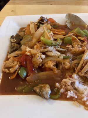 Thai spice with chicken