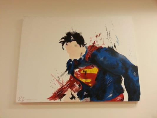 Awesome Superman art piece.