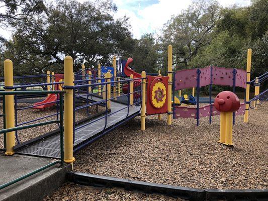 Playground on the Ward Memorial Park side of Cady Way