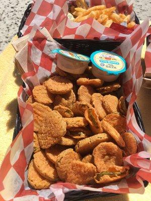 Fried pickles