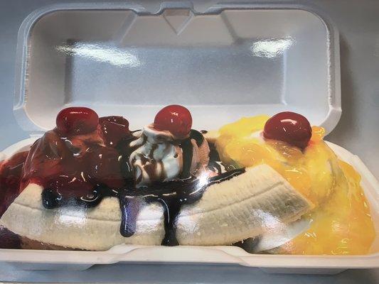 Delicious banana boats ...