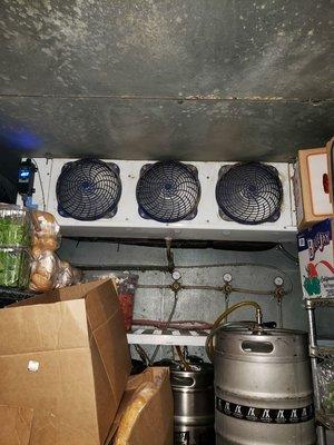 Walk-in cooler repair