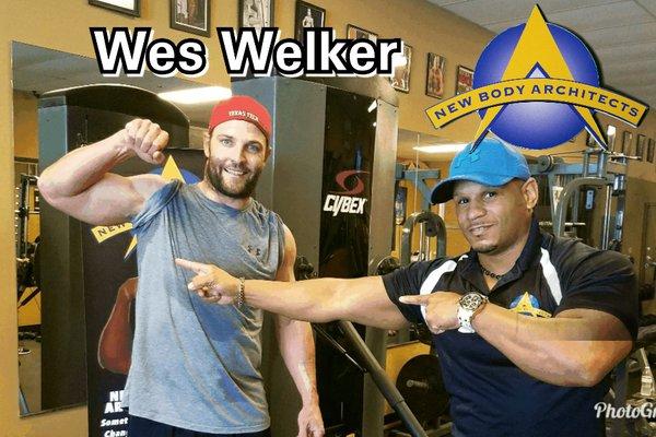 Wes Welker one of the NFL's best at New Body Architects!