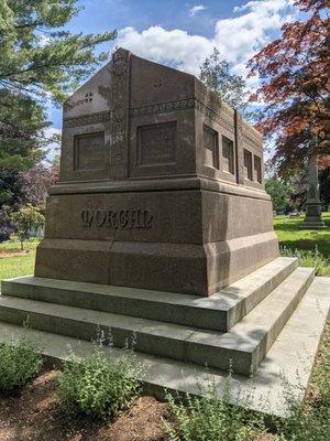 JP Morgan (the famous banker), Cedar Hill Cemetery, Hartford