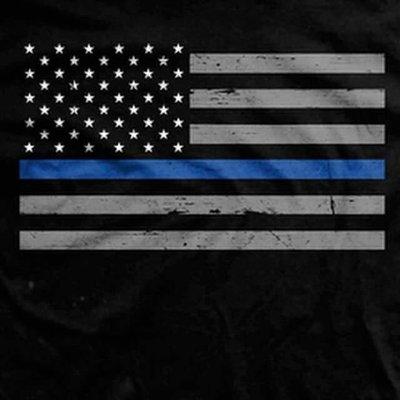 BLUE. POLICE.