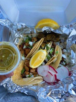 Taco Thursday Special - Carne Asada & Pollo (with everything)