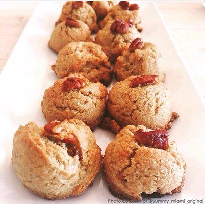 Organic Pecan Maple Cookies-Sweetened with Maple Syrup