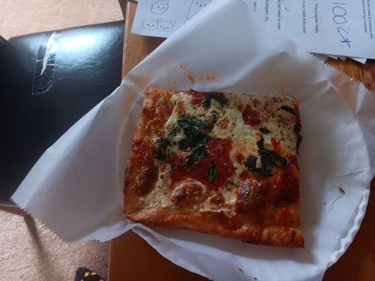 Corner Sicilian slice