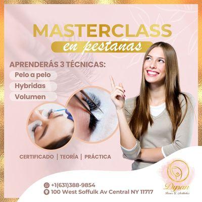 Offering master classes