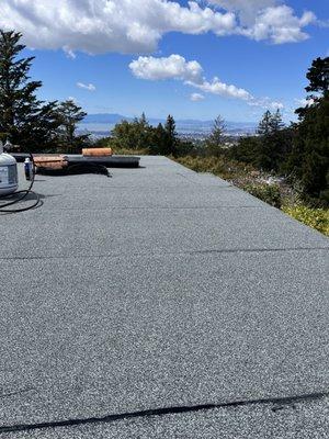 New Flat Roof Tar