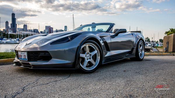 Corvette Featuring 225TS B-Forged Wheels by Billet Specialties