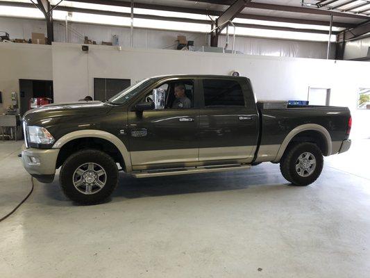 Performing an emission test on this Ram truck!