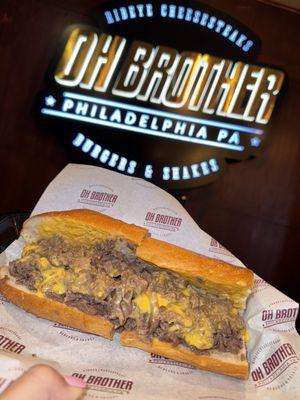 Philly cheesesteak