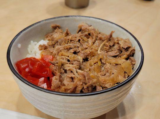 Beef bowl